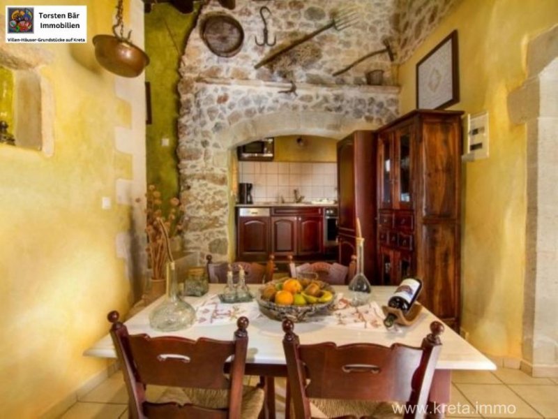 Samonas Kreta, Samonas Steinvilla "grüne Villa" 96,41qm Wfl. Pool Meerblick Haus kaufen